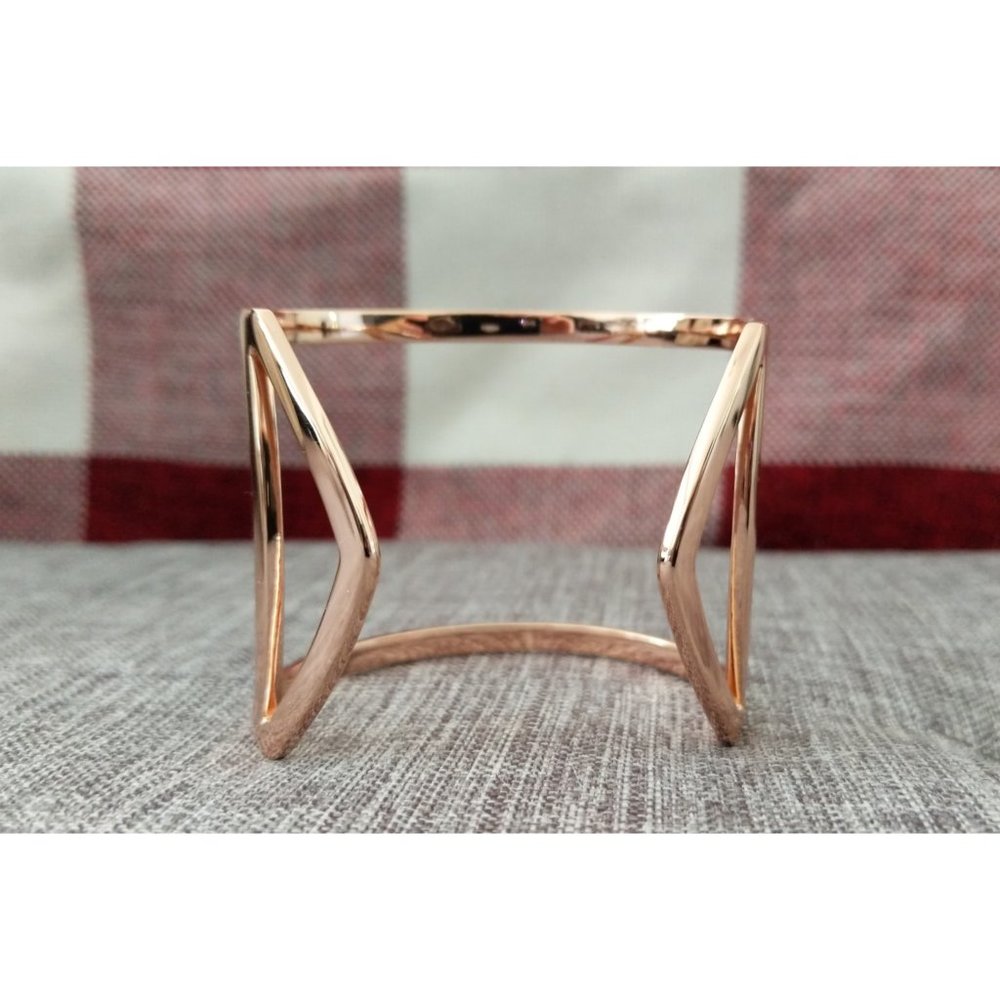 Jules Smith Jane Cuff Bracelet in Rose Gold - Picture 2 of 6